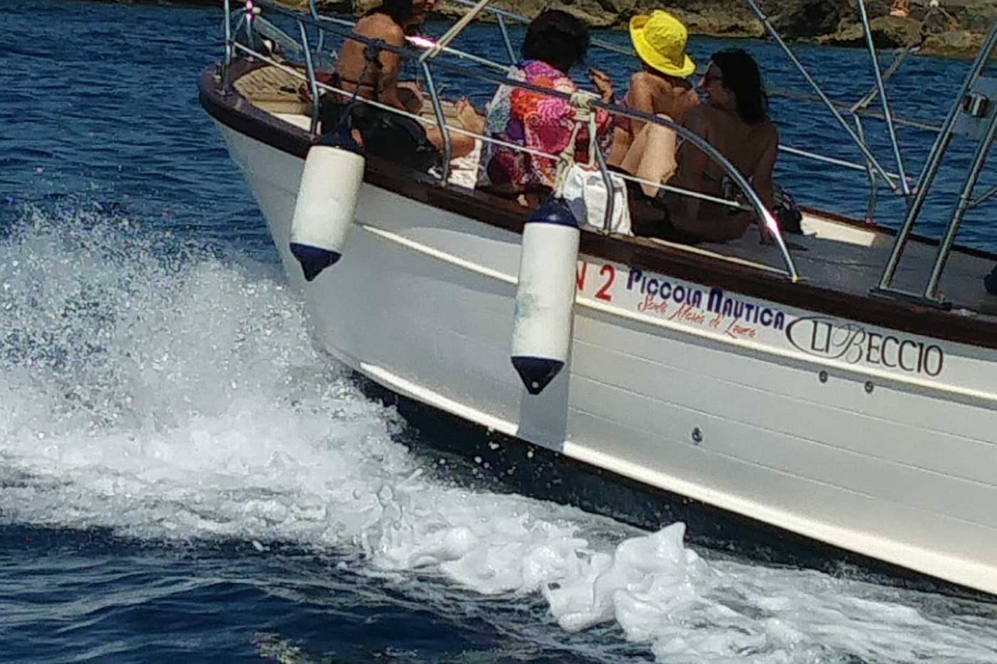 Paseos en barco por Santa María de Leuca, en el Salento